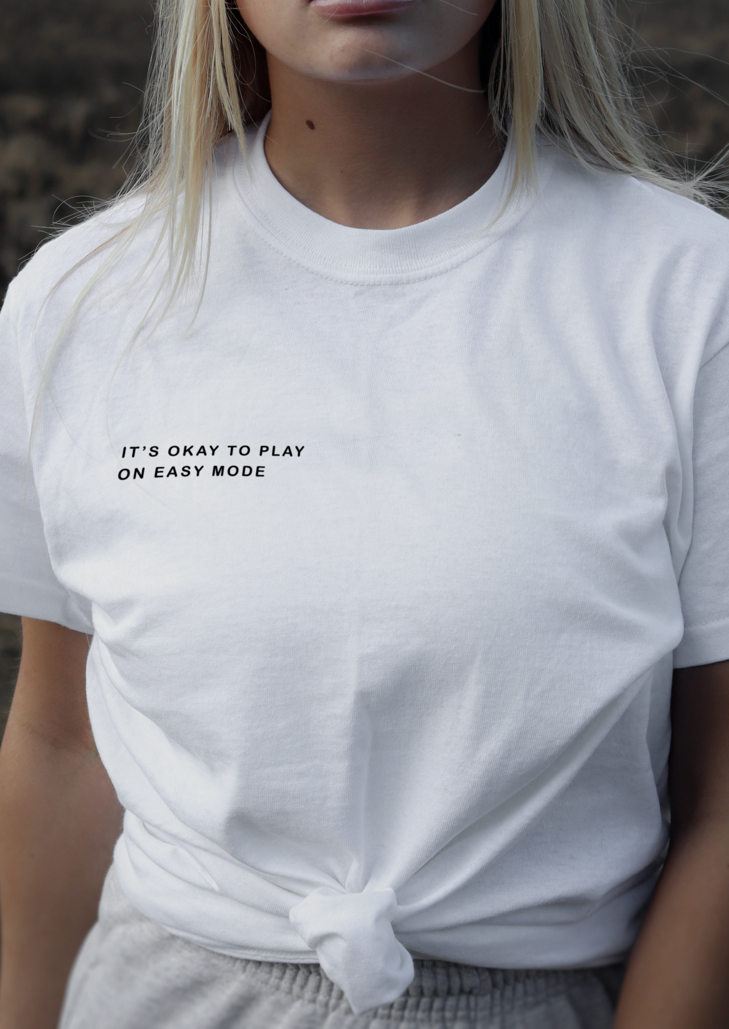It's okay to play on easy mode T-Shirt